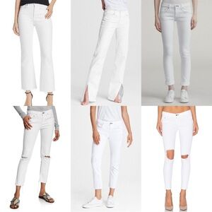 Rag & Bone random white nwt jean various sizes from 24-32